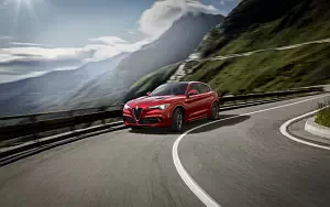 Cars wallpapers Alfa Romeo Stelvio Quadrifoglio US-spec - 2017