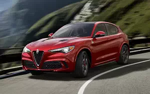 Cars wallpapers Alfa Romeo Stelvio Quadrifoglio US-spec - 2017