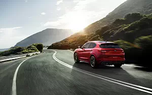Cars wallpapers Alfa Romeo Stelvio Quadrifoglio US-spec - 2017