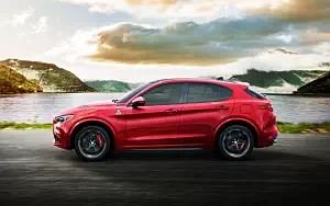 Cars wallpapers Alfa Romeo Stelvio Quadrifoglio US-spec - 2017