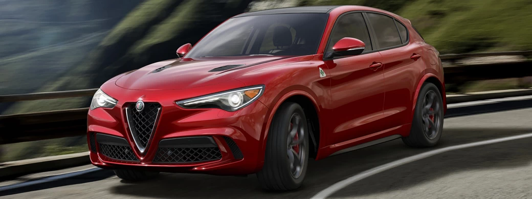 Cars wallpapers Alfa Romeo Stelvio Quadrifoglio US-spec - 2017 - Car wallpapers