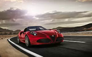 Cars wallpapers Alfa Romeo 4C Spider - 2015