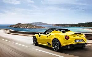 Cars wallpapers Alfa Romeo 4C Spider - 2015