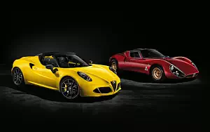 Cars wallpapers Alfa Romeo 4C Spider - 2015