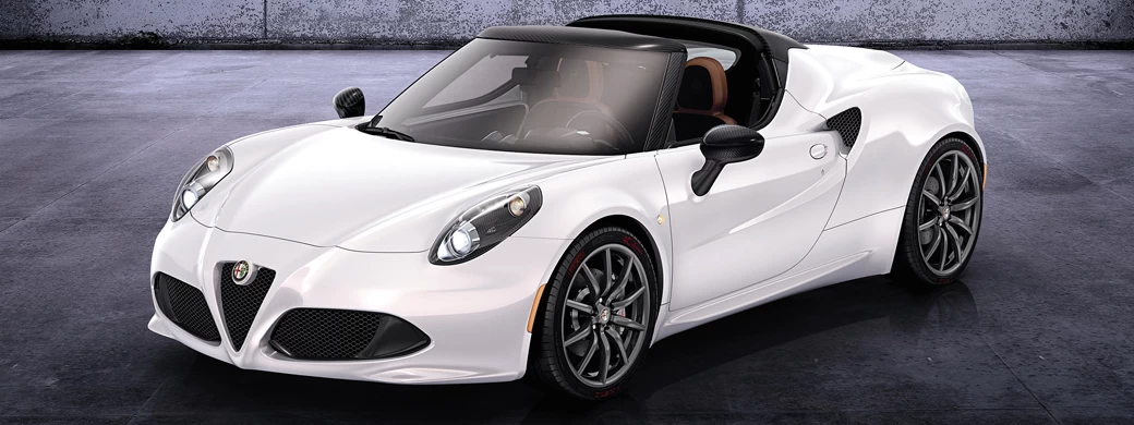 Cars wallpapers Alfa Romeo 4C Spider - 2014 - Car wallpapers