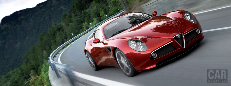 Cars wallpapers Alfa Romeo 8C Competizione - Car wallpapers