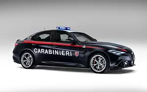 Cars wallpapers Alfa Romeo Giulia Quadrifoglio Carabinieri - 2016