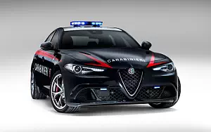 Cars wallpapers Alfa Romeo Giulia Quadrifoglio Carabinieri - 2016