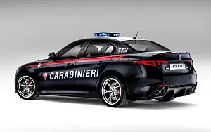 Cars wallpapers Alfa Romeo Giulia Quadrifoglio Carabinieri - 2016