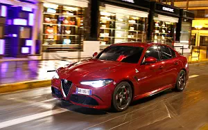 Cars wallpapers Alfa Romeo Giulia Quadrifoglio - 2016