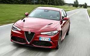 Cars wallpapers Alfa Romeo Giulia Quadrifoglio - 2016