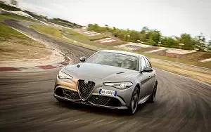 Cars wallpapers Alfa Romeo Giulia Quadrifoglio NRING - 2018