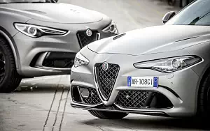 Cars wallpapers Alfa Romeo Stelvio Quadrifoglio NRING - 2018