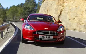 Cars wallpapers Aston Martin Rapide (Magma Red) - 2010