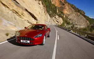 Cars wallpapers Aston Martin Rapide (Magma Red) - 2010