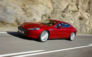 Cars wallpapers Aston Martin Rapide (Magma Red) - 2010