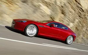 Cars wallpapers Aston Martin Rapide (Magma Red) - 2010