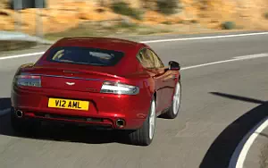 Cars wallpapers Aston Martin Rapide (Magma Red) - 2010