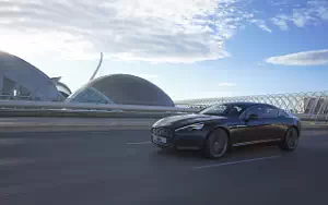 Cars wallpapers Aston Martin Rapide (Quantum Silver) - 2010