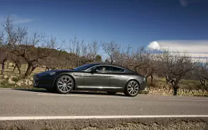 Cars wallpapers Aston Martin Rapide (Quantum Silver) - 2010