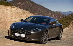 Cars wallpapers Aston Martin Rapide (Quantum Silver) - 2010