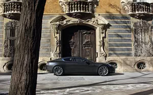 Cars wallpapers Aston Martin Rapide (Quantum Silver) - 2010