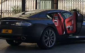 Cars wallpapers Aston Martin Rapide (Quantum Silver) - 2010