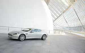 Cars wallpapers Aston Martin Rapide (Silver Blonde) - 2010