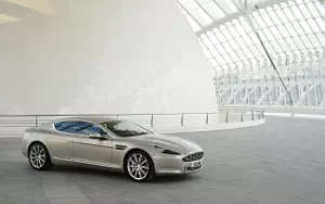 Cars wallpapers Aston Martin Rapide (Silver Blonde) - 2010