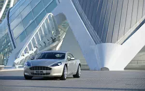 Cars wallpapers Aston Martin Rapide (Silver Blonde) - 2010