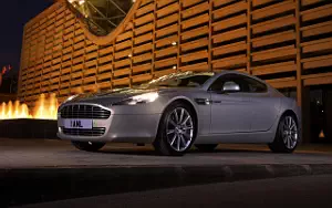 Cars wallpapers Aston Martin Rapide (Silver Blonde) - 2010
