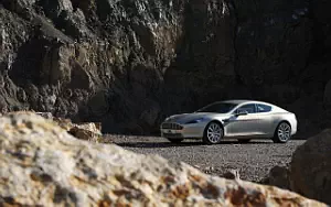 Cars wallpapers Aston Martin Rapide (Silver Blonde) - 2010