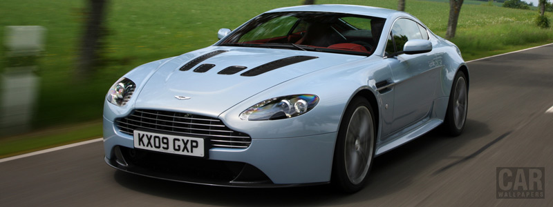 Cars wallpapers Aston Martin V12 Vantage Mako Blue - 2009 - Car wallpapers