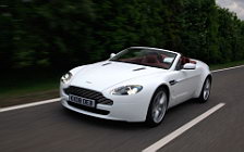 Cars wallpapers Aston Martin V8 Vantage Roadster Stratus White - 2008