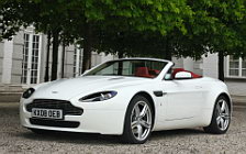 Cars wallpapers Aston Martin V8 Vantage Roadster Stratus White - 2008