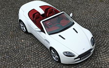 Cars wallpapers Aston Martin V8 Vantage Roadster Stratus White - 2008