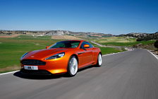 Cars wallpapers Aston Martin Virage Madagascar Orange - 2011