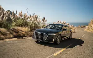 Cars wallpapers Audi A8 L 3.0 TFSI quattro US-spec - 2018