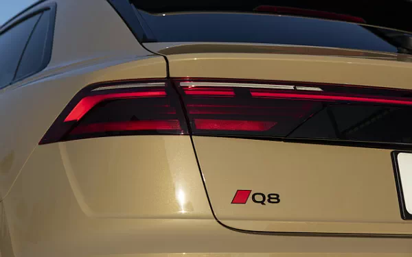 Cars wallpapers Audi Q8 55 TFSI quattro S line (Sakhir Gold Metallic) US-spec - 2025
