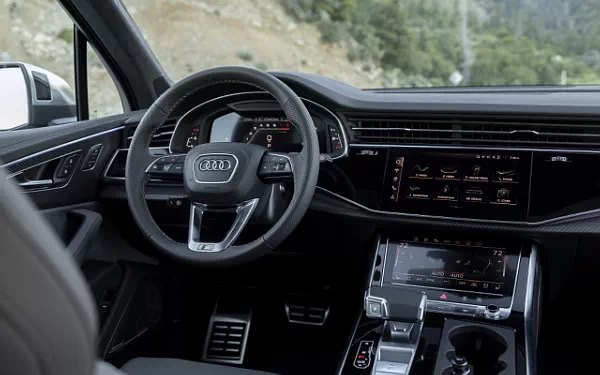 Cars wallpapers Audi SQ7 TFSI (Ascari Blue Metallic) US-spec - 2025