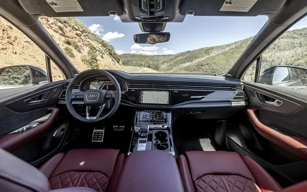 Cars wallpapers Audi SQ7 TFSI Black Optic Package (Daytona Grey) US-spec - 2025