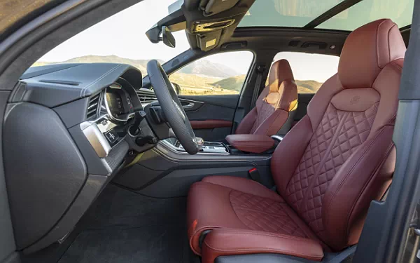 Cars wallpapers Audi SQ7 TFSI Black Optic Package (Daytona Grey) US-spec - 2025