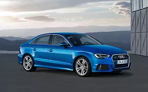 Cars wallpapers Audi A3 Sedan 2.0 TDI quattro S-line - 2016