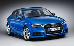 Cars wallpapers Audi A3 Sedan 2.0 TDI quattro S-line - 2016