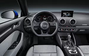 Cars wallpapers Audi A3 Sedan 2.0 TDI quattro S-line - 2016