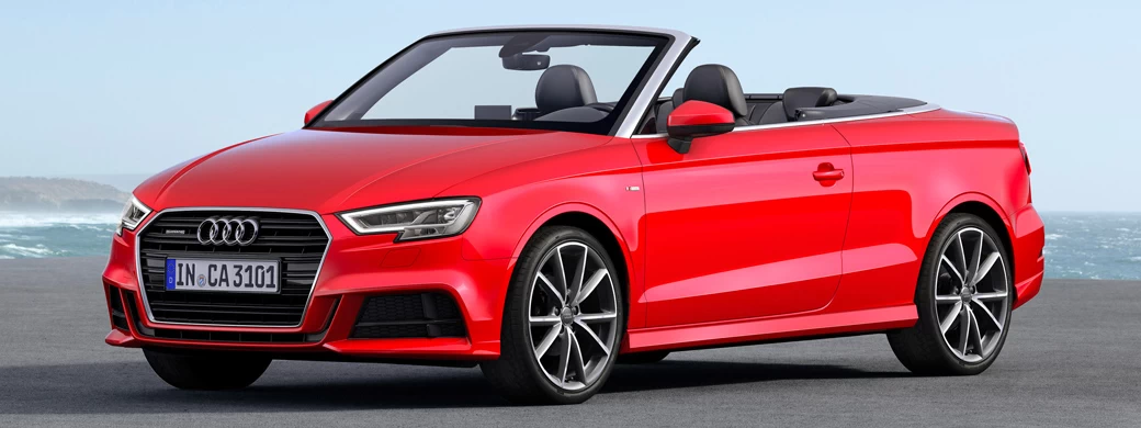 Cars wallpapers Audi A3 Cabriolet 2.0 TDI quattro S-line - 2016 - Car wallpapers