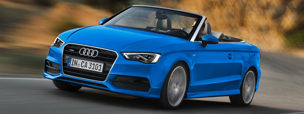 Cars wallpapers Audi A3 Cabriolet 2.0 TFSI S-Line quattro - 2013 - Car wallpapers