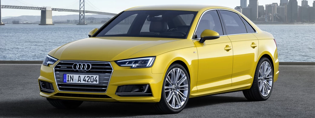 Cars wallpapers Audi A4 2.0 TFSI quattro S-line - 2015 - Car wallpapers