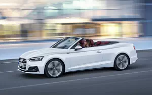 Cars wallpapers Audi A5 Cabriolet 2.0 TDI quattro S line - 2017