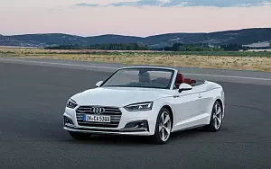 Cars wallpapers Audi A5 Cabriolet 2.0 TDI quattro S line - 2017